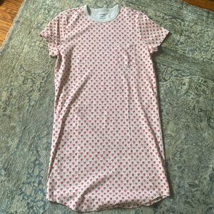 Roller Rabbit Heart Print T-shirt Dress XS